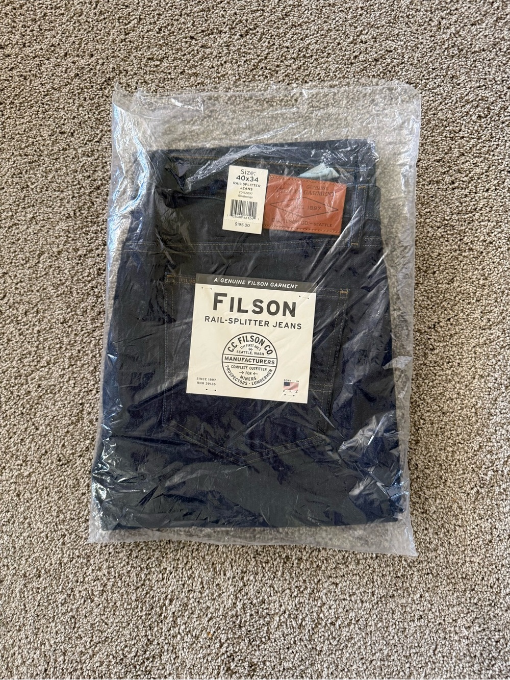 Filson Rail-Splitter Jeans